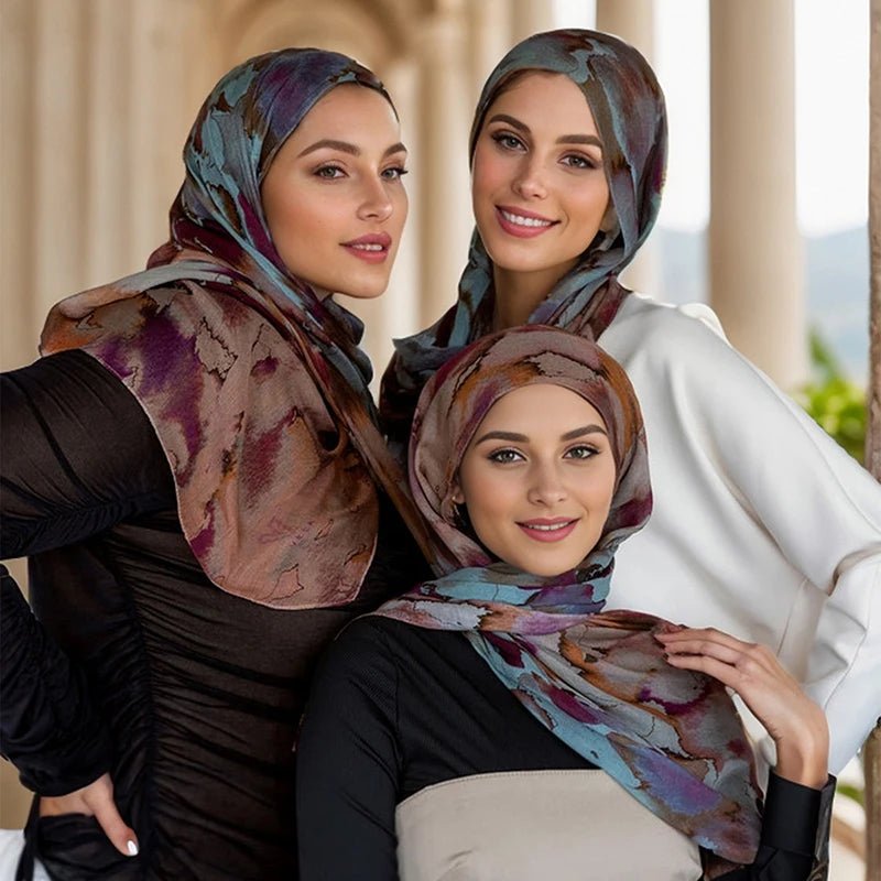 Ethereal Bloom Hijab - SOUL