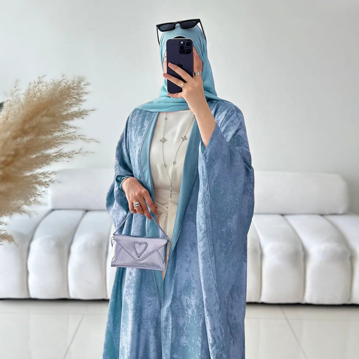 Velvet Glow Abaya - SOUL