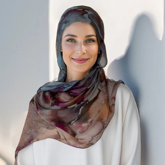 Ethereal Bloom Hijab - SOUL