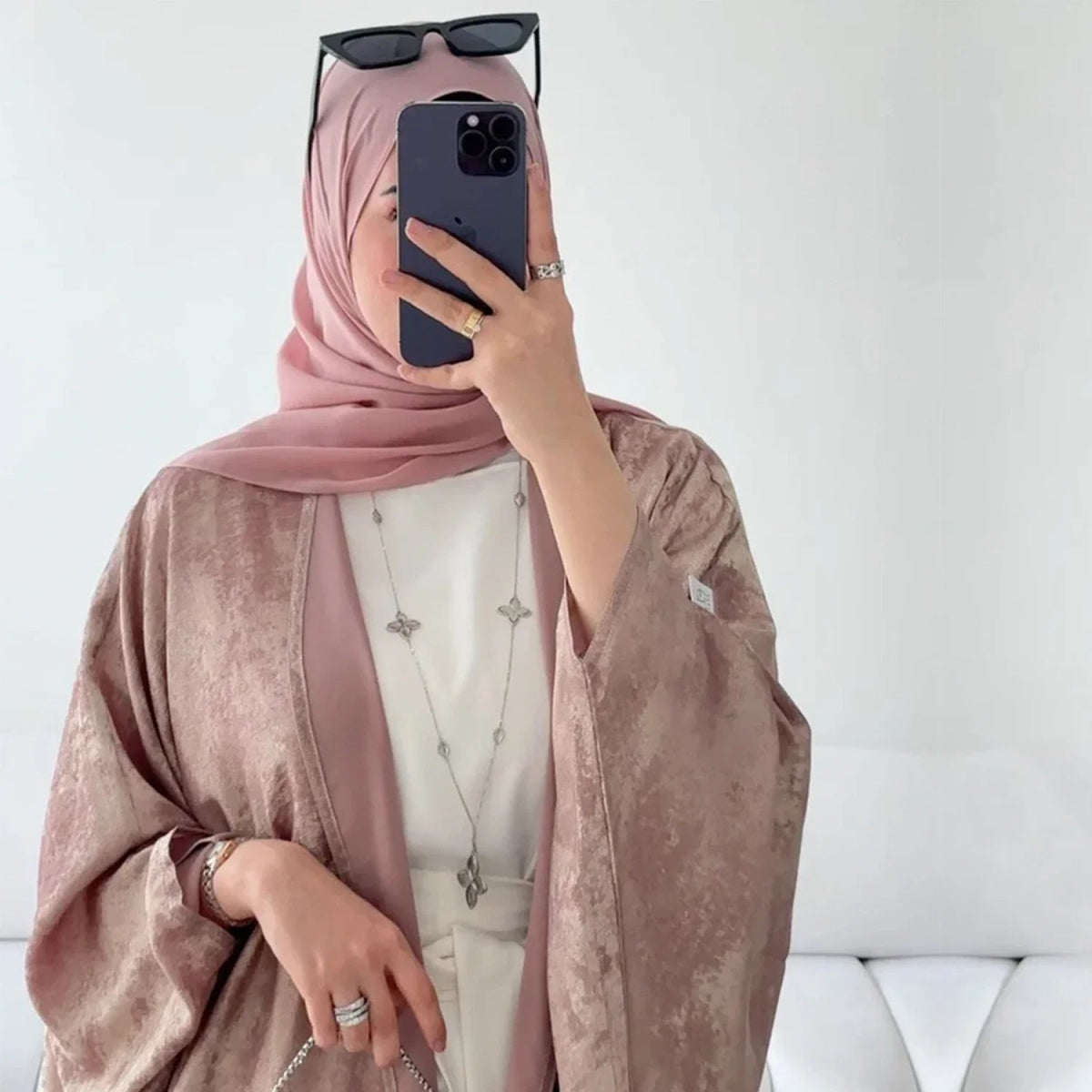 Velvet Glow Abaya - SOUL