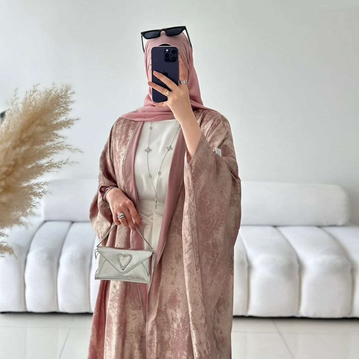 Velvet Glow Abaya - SOUL