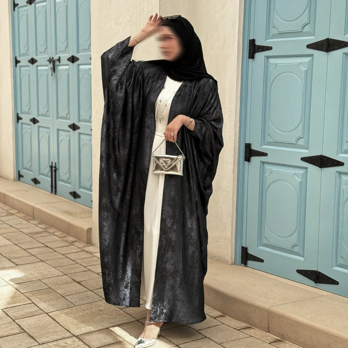 Velvet Glow Abaya - SOUL