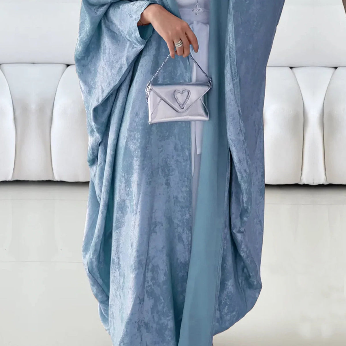 Velvet Glow Abaya - SOUL